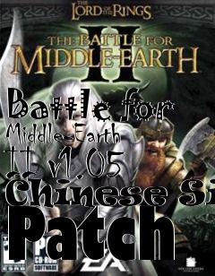 Box art for Battle for Middle-Earth II v1.05 Chinese Sim Patch