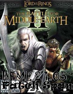 Box art for BFME 2 1.05 Patch Spanish