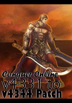 Box art for Conquer Online v4331 to v4344 Patch