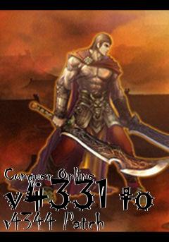 Box art for Conquer Online v4331 to v4344 Patch