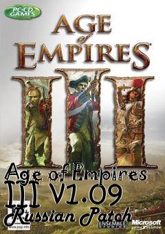 Box art for Age of Empires III v1.09 Russian Patch