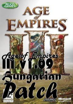Box art for Age of Empires III v1.09 Hungarian Patch