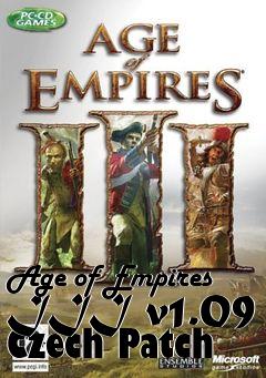 Box art for Age of Empires III v1.09 Czech Patch