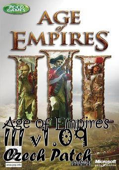 Box art for Age of Empires III v1.09 Czech Patch