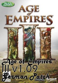 Box art for Age of Empires III v1.09 German Patch