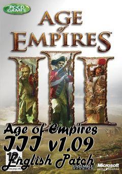 Box art for Age of Empires III v1.09 English Patch
