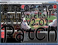 Box art for Out of the Park Baseball 2007 v2.01 Patch