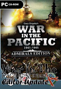 Box art for War In The Pacific Scenario Editor Update