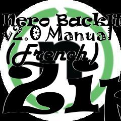 Box art for Nero BackItUp v2.0 Manual (French) Zip
