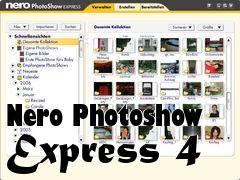 Box art for Nero Photoshow Express 4