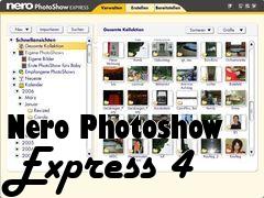 Box art for Nero Photoshow Express 4