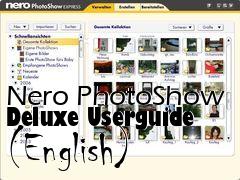 Box art for Nero PhotoShow Deluxe Userguide (English)
