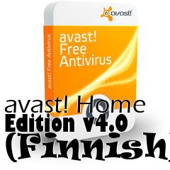 Box art for avast! Home Edition v4.0 (Finnish)