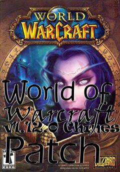 Box art for World of Warcraft v1.12.0 Chinese Patch