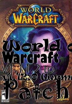 Box art for World of Warcraft v1.11.2 to v1.12.0 German Patch