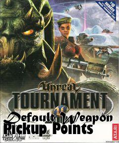 Box art for Default Weapon Pickup Points