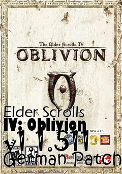 Box art for Elder Scrolls IV: Oblivion v1.1.511 German Patch