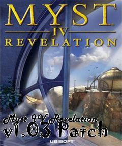 Box art for Myst IV Revelation v1.03 Patch