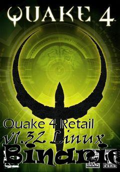 Box art for Quake 4 Retail v1.32 Linux Binaries