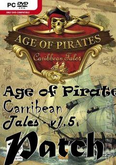 Box art for Age of Pirates: Carribean Tales - v1.5 Patch