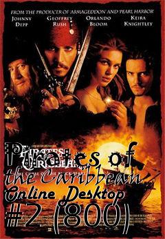 Box art for Pirates of the Caribbean Online Desktop #2 (800)