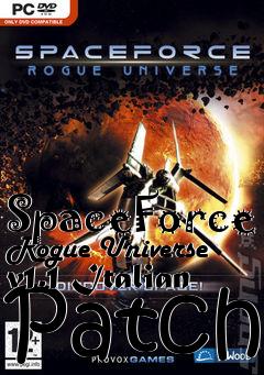 Box art for SpaceForce Rogue Universe v1.1 Italian Patch