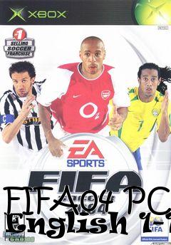 Box art for FIFA04 PC English 1-1