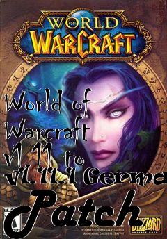Box art for World of Warcraft v1.11 to v1.11.1 German Patch