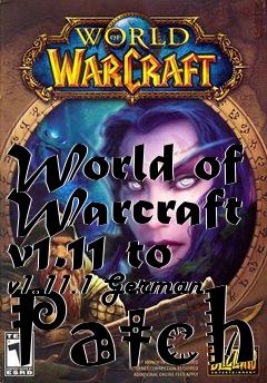 Box art for World of Warcraft v1.11 to v1.11.1 German Patch