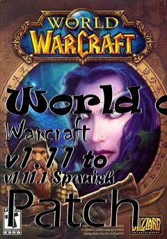 Box art for World of Warcraft v1.11 to v1.11.1 Spanish Patch