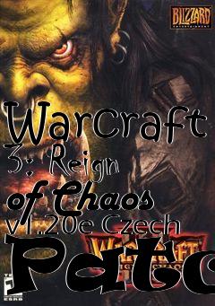 Box art for Warcraft 3: Reign of Chaos v1.20e Czech Patch