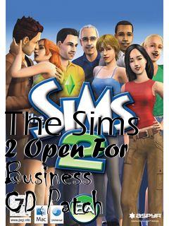 Box art for The Sims 2 Open For Business CD Patch