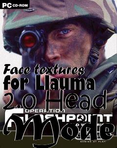 Box art for Face textures for Llauma 2.0 Head Model