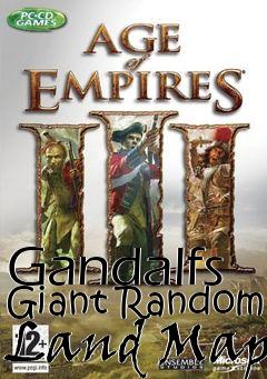 Box art for Gandalfs Giant Random Land Map