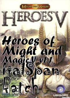 Box art for Heroes of Might and Magic V v1.1 ItalSpan Patch