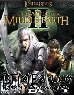 Box art for BFME2 1.04 Patch - Norwegian