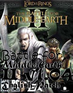 Box art for Battle for Middle-Earth II v1.04 English Patch