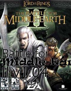 Box art for Battle for Middle-Earth II v1.04 Dutch Patch