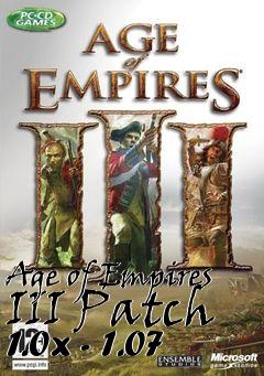 Box art for Age of Empires III Patch 1.0x - 1.07