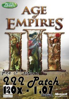 Box art for Age of Empires III Patch 1.0x - 1.07