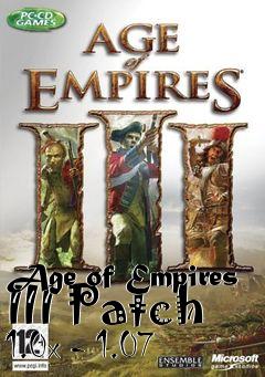 Box art for Age of Empires III Patch 1.0x - 1.07