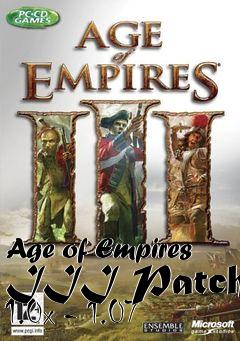 Box art for Age of Empires III Patch 1.0x - 1.07