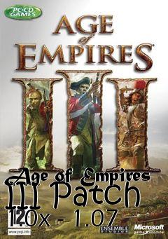 Box art for Age of Empires III Patch 1.0x - 1.07