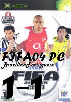 Box art for FIFA04 PC BrazilianPortuguese 1-1