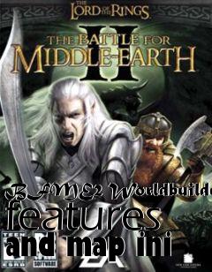 Box art for BFME2 Worldbuilder features and map ini