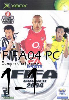 Box art for FIFA04 PC EuropeanPortuguese 1-1