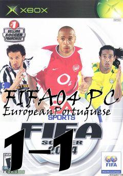 Box art for FIFA04 PC EuropeanPortuguese 1-1