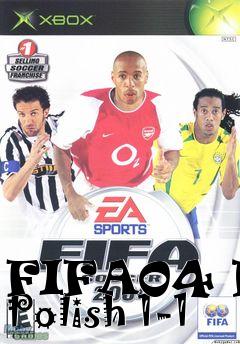 Box art for FIFA04 PC Polish 1-1