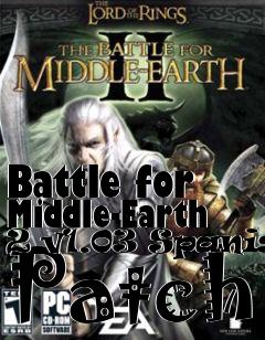 Box art for Battle for Middle-Earth 2 v1.03 Spanish Patch