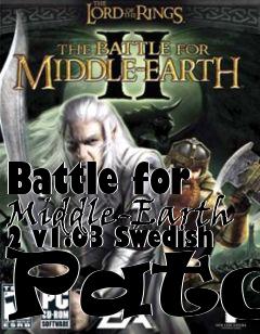 Box art for Battle for Middle-Earth 2 v1.03 Swedish Patch